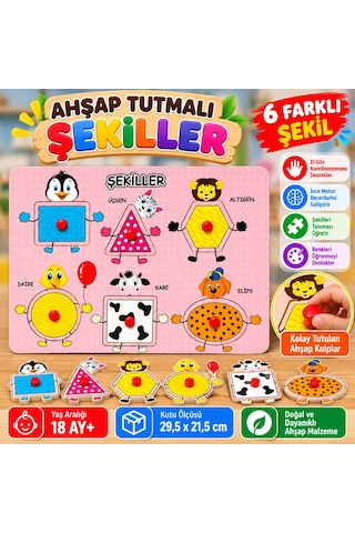 Storeşahin 202/203-ahşap Tutmalı Şekiller Shn0720