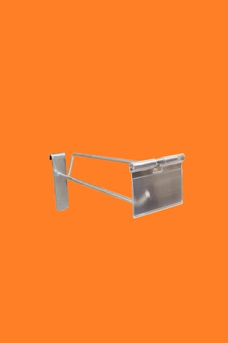 15 Cm - 100 Adet Galvaniz Etiketli Tel Pano Kancası Raf Askısı Galvaniz