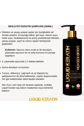Titanyumlu Saç Gürleştiren Saç Çıkaran Saç Güçlendirici Keratin Bakım Seti