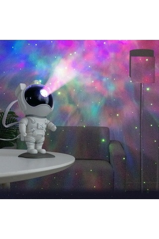 Fastbuy Beyaz Yıldızlı Gökyüzü Lamba - Şık Proje Işığı Beyaz