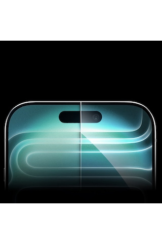 Apple Uyumlu iPhone 16 Pro Max Youngkit 2.5d Parmak İzi Bırakmayan 0.33mm Temperli Cam Ekran Koruyucu Şeffaf