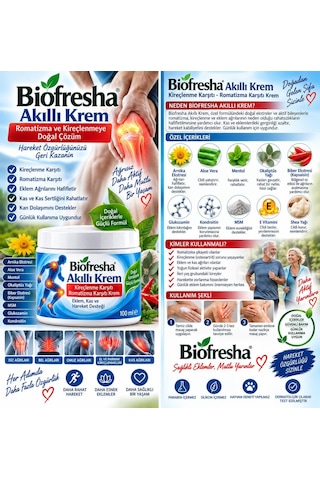 Biofresha Akıllı Masaj Kremi