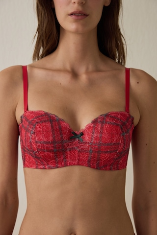 Penti Kırmızı Lotus Lace Sütyen
