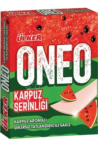 Ülker Oneo Box Karpuz Aromalı Sakız 20 Adet
