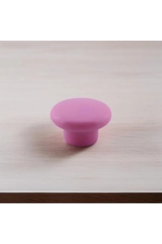 10 Adet Pembe Mantar Kulp, Mutfak Mobilyası İçin A.Ağaç