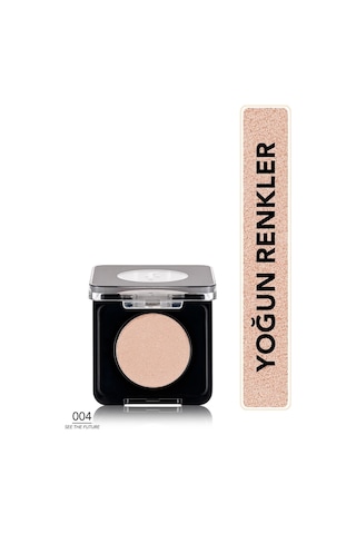 Flormar Mono Yüksek Pigmentli & Doğal Işıltılı Kompakt Göz Farı 004 See The Future