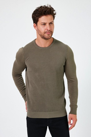 Alexander Gardi Alexandergardı Bisiklet Yaka Regular Fit Kazak E24-eze-03 001
