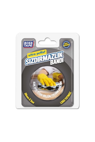 Boss Tape Ocak Kenar Sızdırmaz Bant 30 Mm X 3 M 8'li Avantaj Paketi Mıchu