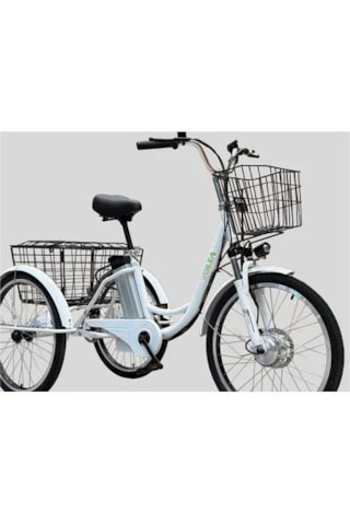 Volta Vb5 Elektrikli 3 Tekerlekli Bisiklet Beyaz