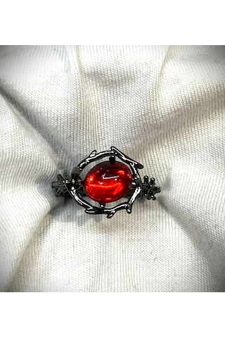 Dükkan Design Ejderha Yumurtası Ayarlanabilir Yüzük Antrasit