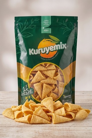 Çıtır Süt Mısırlı Cips Piramit - Eğlenceli Ve Lezzetli Atıştırmalık Keyfi 1kg
