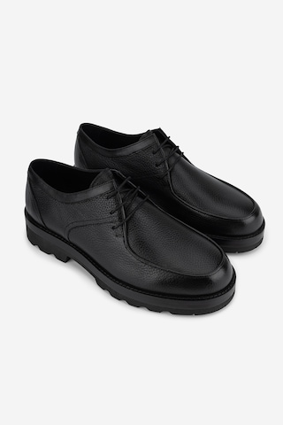 Valmenti Erkek Hakiki Deri Siyah Floter Casual Ayakkabı 537 Val-67616 Erk Ayk Sk26-27 Sıyah Fltr