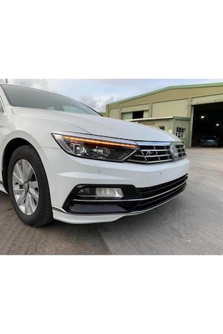 Volkswagen Passat B8 İçin Uyumlu R-Line Ön Tampon & Panjur Set 2015+