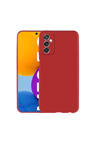 Zore Samsung Galaxy Uyumlu M52 Kılıf Omsy Premier Silikon Kapak - Lacivert