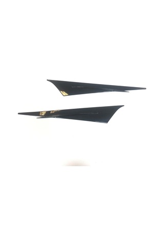 Honda Civic 2022+ İçin Uyumlu Far Kaşı Piano Black 2