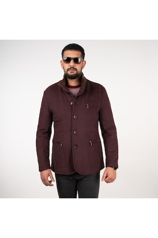 Notra Regular Fit Düğmeli Kaşe Kaban