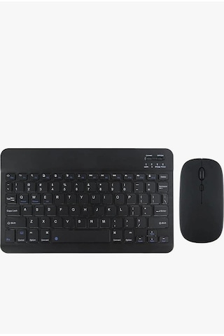 Samsung Galaxy Uyumlu Tab S10 Fe Plus Sm-x620 Uyumlu Bluetooth Klavye Mouse Set Lazer