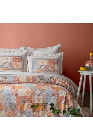 Apricitas Home Maude Çift Kişilik Pike Takımı Terracota Mix