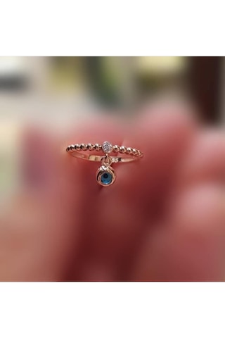 Sembolgold Nazar Boncuk'lu Altın Yüzük 14k Gold