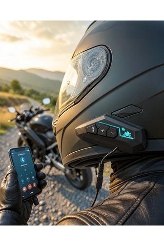 Kask Kulaklık Bluetooth Su Geçirmez Uuczbt22kulaklık2-1