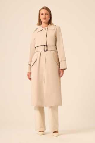 Ftz Women Kadın Trenç Kaban Beige 31211 Beige