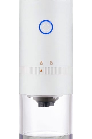 Maiyame Usb Şarjlı Elektrikli Kahve Değiştirici - Beyaz Abs Ve Paslanmaz Çelik - Ev, Ofis, Dışarıda Kullanıma Uygun Beyaz