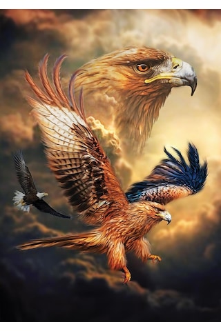 Art Puzzle Kartal Gökyüzü 1000 Parça Puzzle