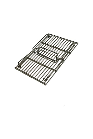 Krom Kaplama Katlanır Ateş Üstü Izgara ve Taşıma Çantası