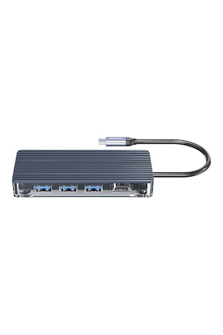 Orico 6 Portlu USB 3.0 HDMI 4K 30Hz TF/SD Kart Okuyucu Çoklayıcı HUB Gri﻿﻿