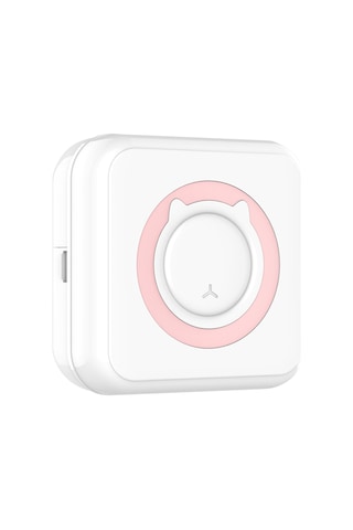 Hallow None Mini Akıllı Telefon Yazıcı Pembe