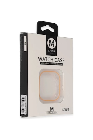 Buradabulabilirsin Movenchy Watch 45mm Uyumlu Bondy Kasa Koruyucu - Turuncu Bbz