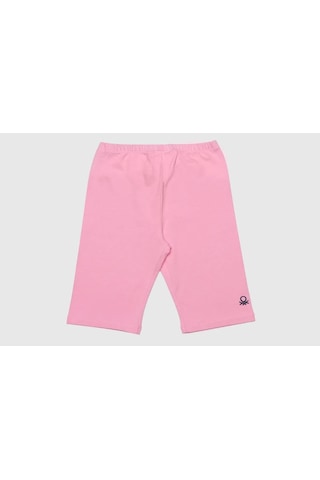 Benetton Çocuk Kısa Tayt Pembe