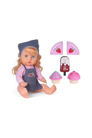 Senoş Pasta Yiyor - Türkçe Konuşan Senoş Et Bebek - Konuşan Bebek - Senoş Bebek - Pasta Et Bebek - S