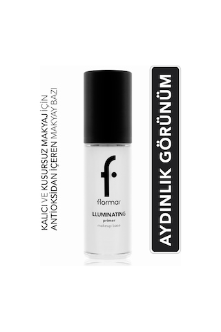 Flormar Illuminating Primer Aydınlatıcı Makyaj Bazı 001 White-Classic