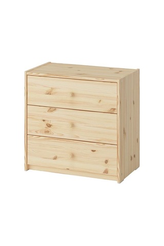 Ikea Rast 3 Çekmeceli Şifonyer, Çam, 60x59 Cm