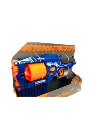 Nişancı 2 Nerf Yumuşak Mermi Atan Tabanca 20 Mermili