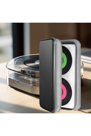 Suntek Araba Video Seyahat Ofis Siyah Için Cd Saklama Kutusu