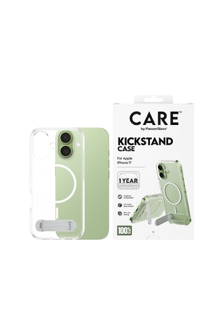 Care By Panzerglass Feature Apple Uyumlu iPhone 17 Transparent Ayaklı & Magsafe Kılıf