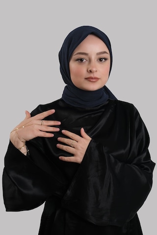 Giverny Laci Düz Klasik Eşarp İtalyan Dikişli Pamuk Caz Sade 202210 02