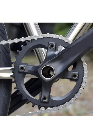 Aynakol Vidası - Alüminyum, 5'li Kırmızı Civatası 5 Vida Mtb Tek Yaprak Aynakol Vidası Kırmızı Renk