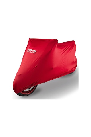 Oxford Motosiklet Protex Indoor Premium Stretch-fit Kilif Iç Mekan Small Kirmizi Cv174