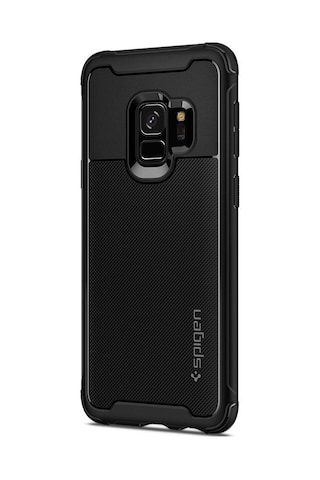 Spigen Galaxy S9 İle Uyumlu Kılıf Rugged Armor Urban Siyah