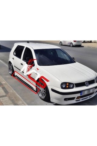 Vw Golf Mk4 Rieger Marşpiyel Tk Fiberglass Boyasız