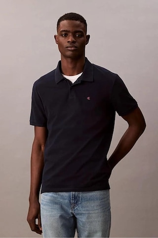 Calvin Klein Erkek Polo Yaka Pike T-shirt - Lacivert-8757 Dark Sapphire