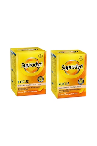Supradyn Focus 2 x 30 Tablet Supradyn Focus 2 x 30 Tablet