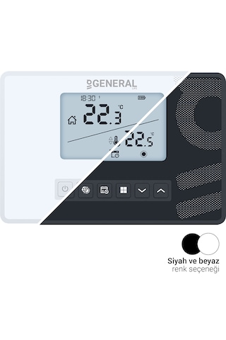 General Mitra Ht300s Rf Haftalık Programlı Kablosuz Oda Termostat