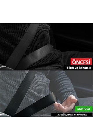 5'li Set- Gri Emniyet Kemeri Klipsi Düğmesi Stop Düğme Toka