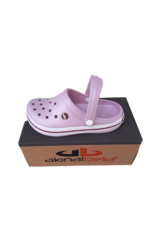 Akınalbella Cross Terlik 4 Farklı Renk Pembe