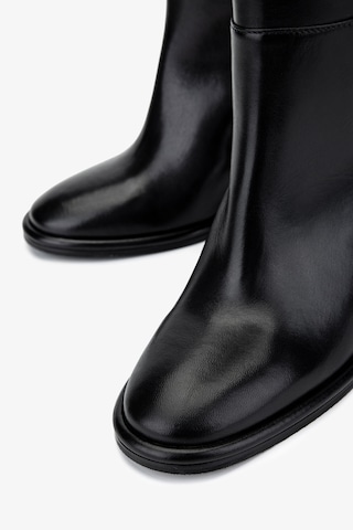 Valmenti Kadın Hakiki Deri Siyah Deri Casual Çizme 1046 6033 Bn Czm Sk24-25 Sıyah Dr Siyah Deri