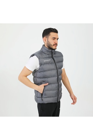 Koyu Gri Uhlsport Erkek Günlük Yelek Free 1101759 001
